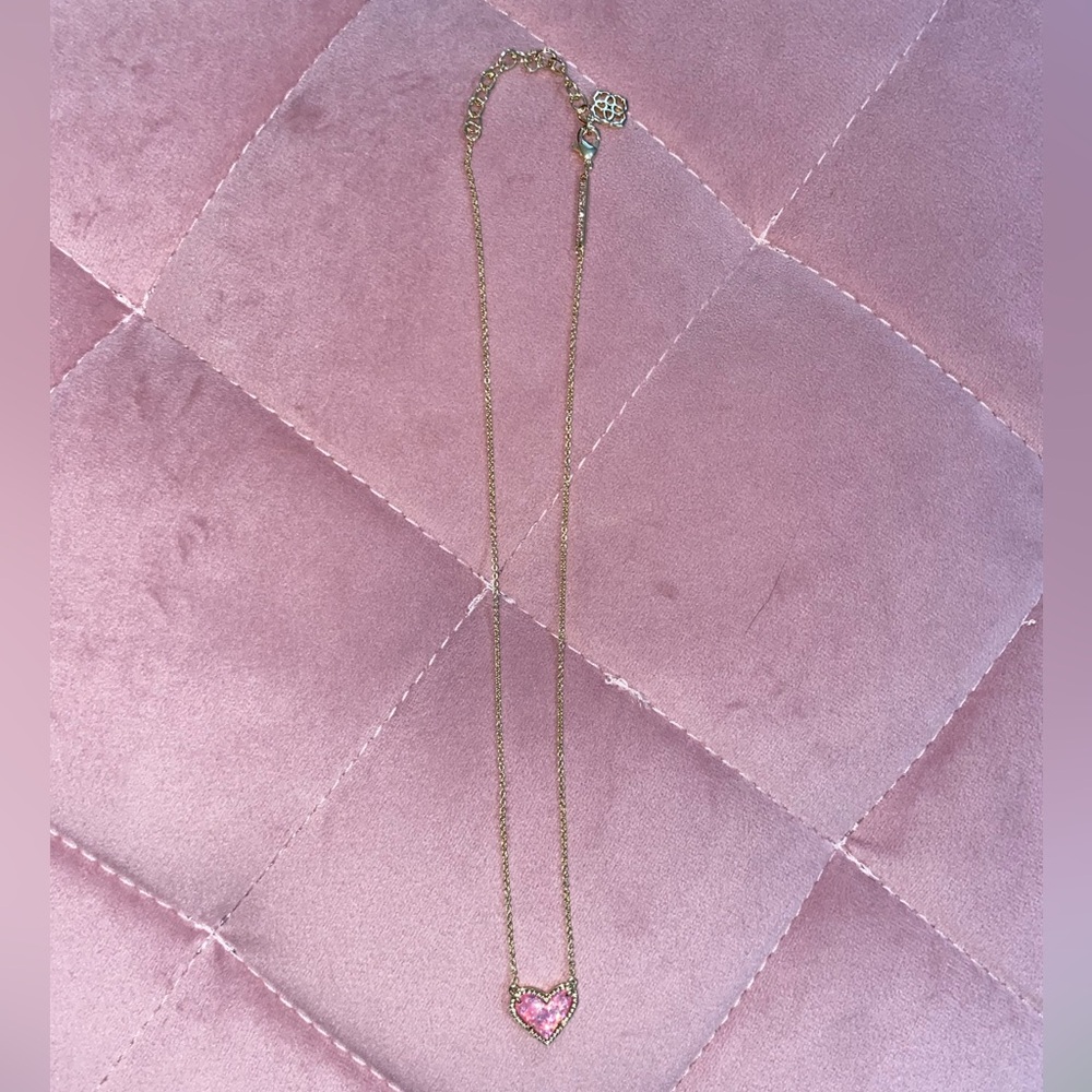 Kendra Scott Gold Ari Heart Necklace